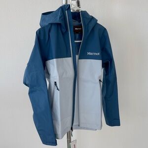 Marmot Women’s Minimalist Rain Jacket, Blue, X-Small & Large Available - NWT